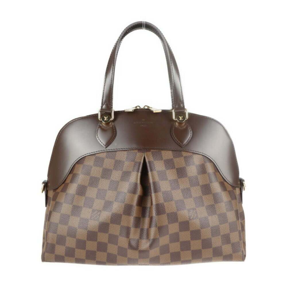 LOUIS VUITTON Authentic Brown Damier Canvas Shoulder Bag